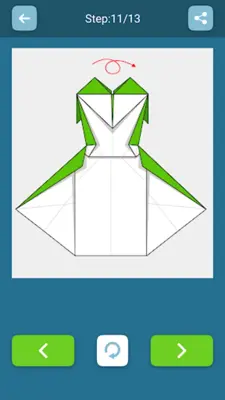 Origami Clothes From Paper android App screenshot 1